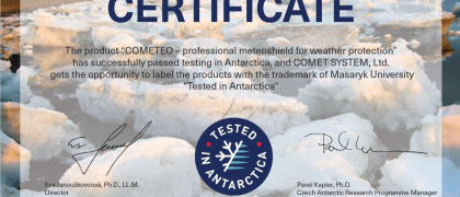 COMETEO  - Tested in Antarctica