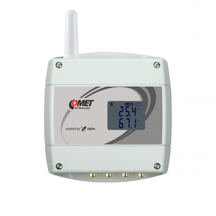 IOT4SH02DS Wifi temperature sensor with DIN Rail case