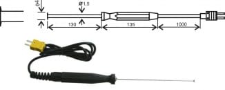 Thermocouple "K" surface probe, CP500