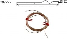 Thermocouple "K" wire probe, GD260, without connector, 2 meters