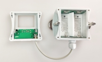 Holder for 3.6 V lithium battery with magnets