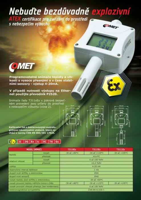 921B Intrinsically Safe Thermocouple Thermometer